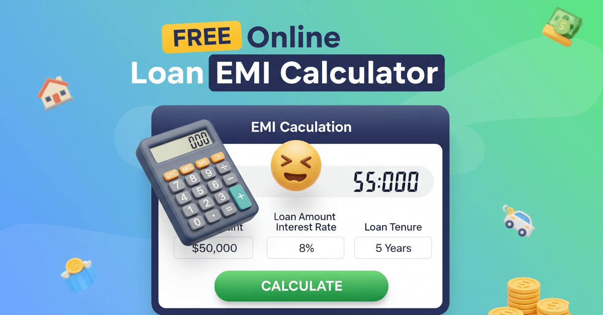 🧮 Free Online Loan EMI Calculator